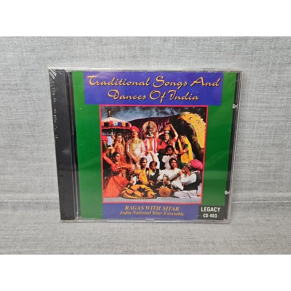 Traditional Songs and Dances of India: India National Sitar Ensemble (CD) New